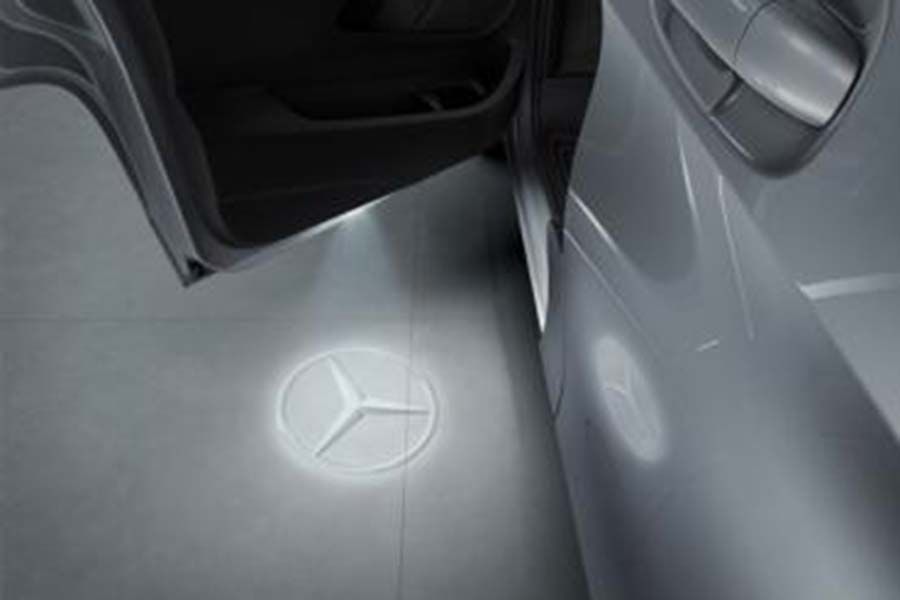 Mercedes-Benz Logo-Projektor für die Vordertüren Set V-Klasse Sprinter Vito 