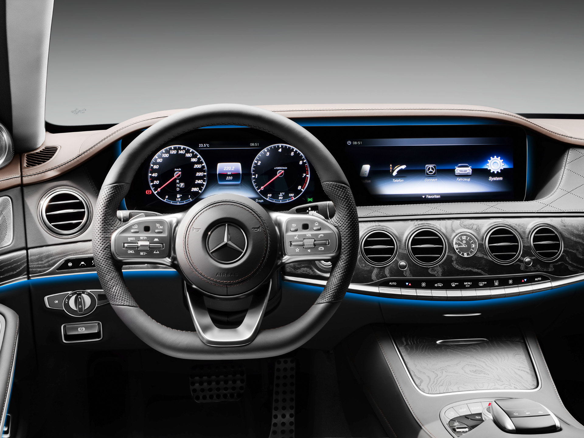 Mercedes-Benz S-Klasse Limousine - Innenansicht